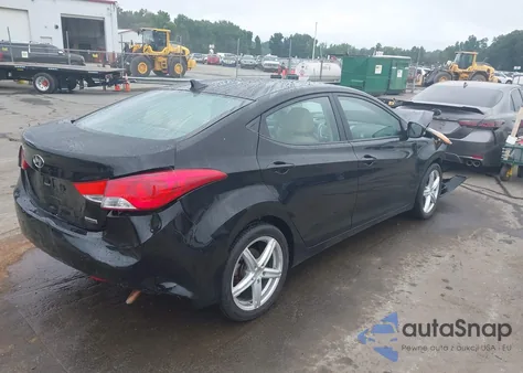 2013 Hyundai Elantra Gls/Limited from USA, damaged, VIN KMHDH4AE3DU577546